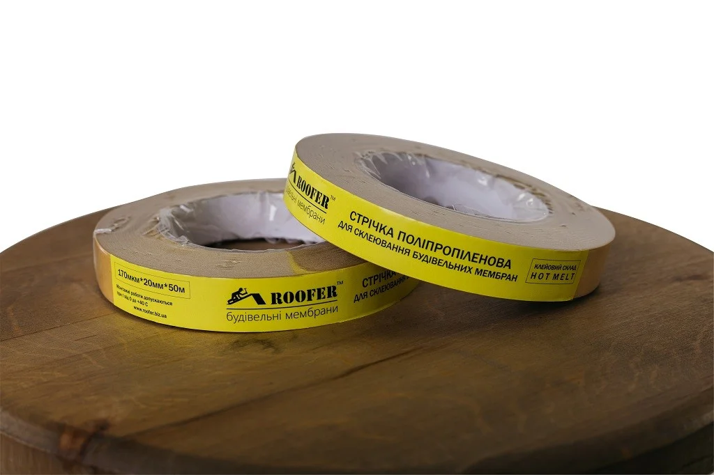 Двостороння стрічка на ПП основі Roofer